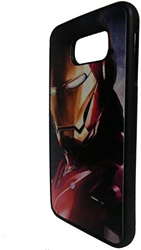 Galaxy S6 Edge Case [Non-slip][high Quality Polycarbonate Materiais] [Tin Fit A] (iron man)