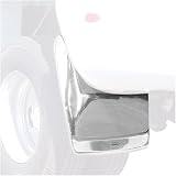 Putco 79538 Stainless Steel Rear Form Fitted Mud Skin
