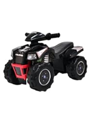 Toy: Polaris Black Scrambler ATV Ride-On - Polaris