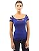 PattyBoutik Women's Cut Out Stretch Blouse Top