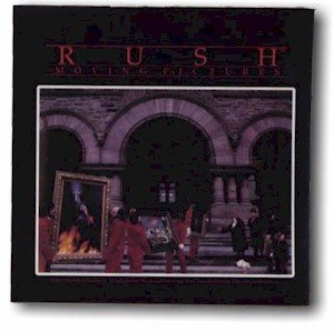  Rush MOVING PICTURES Album Cover Logo Sticker