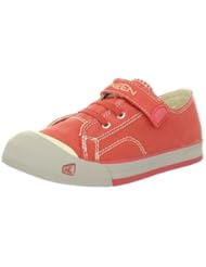 KEEN Coronado Lace Sneaker (Toddler/Little Kid/Big Kid),Hot Coral/Pumice Stone,13 M US Little Kid