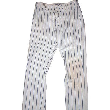 Jeff Samardzija Pants - Chicago Cubs 2011 Game Worn #29 Spring Training Pinstripe Pants (38-42, 36) (Tagged '11)