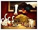 All My Friends Print Poster Art Giclee Lowell Herrero 10x8