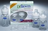 Dr. Brown's Deluxe Wide Neck Bottle Starter Kit - 3 pack