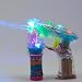 LED Flashing Bubble Gun with 2 bottles of bubbles