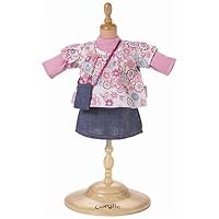 Corolle Doll Fashions 14-Inch Floral Tunic and Skirt Set