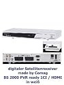 BS 2000 PVR ready 1CI/HDMI in wei&szlig; dig. Satreceiver