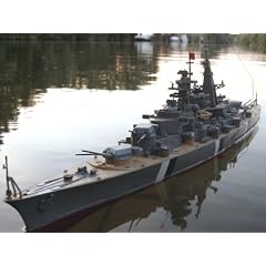 RC Kriegsschiff Bismarck Schlachtschiff Komplett RTR 001
