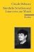 Bücher : Sämtliche Schriften und Interviews zur Musik