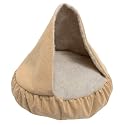 Petmate Deluxe Burrow Pet Bed - Cream (25")