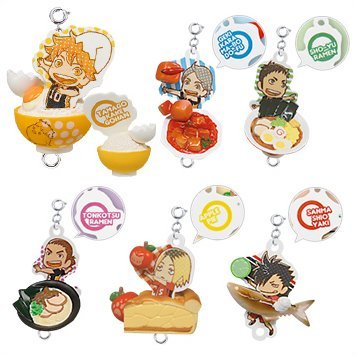 Takara tomy haikyuu!! tsunagaru food mascot part 1 set …