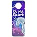 GRAPHICS & MORE Majestic Unicorn Pink Purple Blue Do Not Disturb Plastic Door Knob Hanger Sign