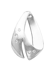 Platinum Diamond Pendant/Slide - 0.095 Ct. -- LIFETIME WARRANTY