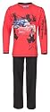 Disney Cars Lightning McQueen Kinder Schlafanzug Pyjama Set, Langarm Shirt und Hose