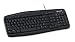 Microsoft Wired Keyboard 500 - Keyboard - PS/2 - black