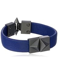 Sam Edelman 12Mm Leather and Cage Bracelet, 7"
