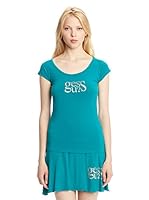 Guess Camiseta Manga Corta (Verde Agua)