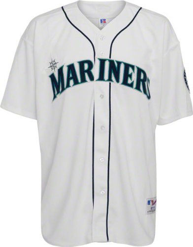Seattle Mariners Home White Authentic MLB Jersey