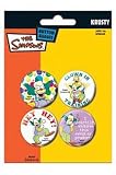 SIMPSONS - Badges Krusty le clown