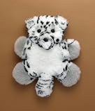 Flat Friends Snow Leopard - 100% Australian Sheepskin