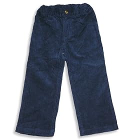 Charlie Rocket - Toddler Boys 5 Pocket Style Corduroy Pants, Blue