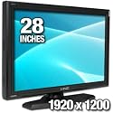 I-Inc Lcd 28W If281Dpb Hdmi W Hdcp Dvi Spk 3Ms 800:1 1920X1200 Wuxga Swivel Blk