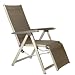 Kettler Basic Plus Relaxsessel Gestell champagne/textilene/mocca