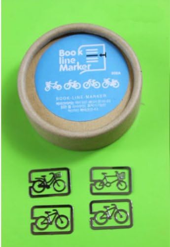 Metallic modern page marker bookmark *20 PCS* (bikes)