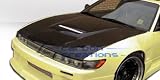 1989-1994 Nissan Silvia S13 Carbon Creations M-1 Sport Hood