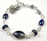 Sterling Silver Wire Wrapped Gemstone Bracelets: Spiritual Journey