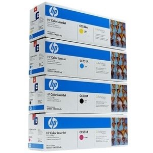 Genuine HP CC530A, CC531A, CC532A, CC533A TONER SET BCYM LJ CP2025/CM2320 Sealed In Retail Packaging On Sale