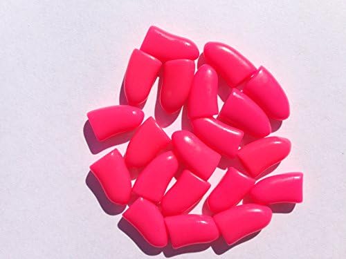 USA Cushy Claws Brand Soft Nail Caps Kit For Dogs * HOT PINK * XS S MD L XLG XXLG (X-Large)