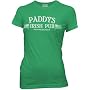 It's Always Sunny In Philadelphia American Television Sitcom Series PADDY'S IRISH PUB Juniors Green Tee Shirt