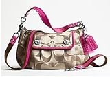 COACH Poppy Signature Sateen Groovy Handbag / Purse / Crossbody Style 13833