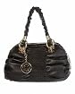 Ruched Leather Satchel main image
