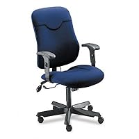 Fabric Ergonomic Posture Chair Blue