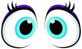 Incredibeds Character Frame Eyes, Female Bear Blue