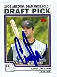 Conor Jackson autographed Baseball Card (Arizona Diamondbacks)