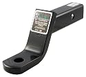 Curt Manufacturing 45050 Class III Ball Mount 4" Drop - Black