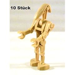 LEGO Star Wars Figuren: 10 St�ck Standard Kampf Droide / Battle Droid, eine kleine Armee!
