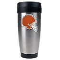 Cleveland Browns 16oz Stainless Steel Travel Tumbler (Primary Logo)
