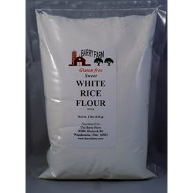 Sweet White Rice Flour, 1 lb.