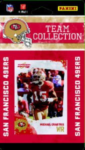 2010 Score San Francisco 49ers Team Set of 14 NFL cards with Alex Gmith, Ted Ginn Jr, Michael Crabtree