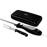 Oster FPSTEK2803B Electric Knife with Carving Fork and Storage Case