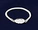 White Ribbon Stretch Bracelet (Retail)