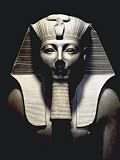 Thutmose III, Dynasty New Kingdom Egyptian Pharaoh, Green Schist, from Temple of Amon Photographic Poster Print, 18x24