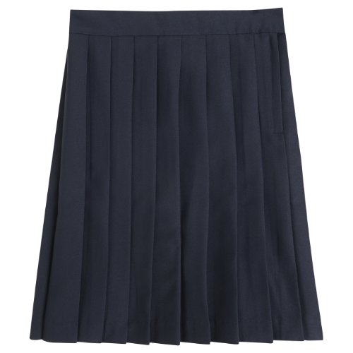 French Toast Big Girls' Pleated Skirt (Navy - 12)