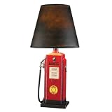 Collectible Fuel Chief Gas Pump Sculpture Statue Table Lamp