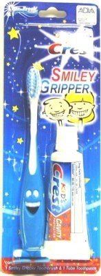 Dr. Fresh Smiley Gripper Tooth Brush & Toothpaste